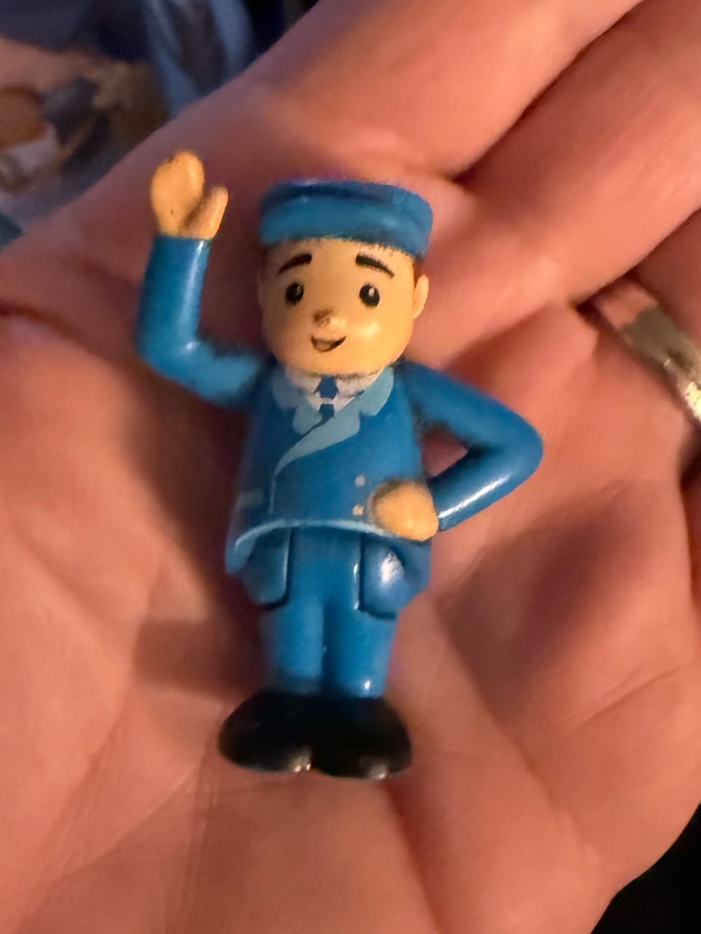Thomas & Friends Blue Conductor Figure